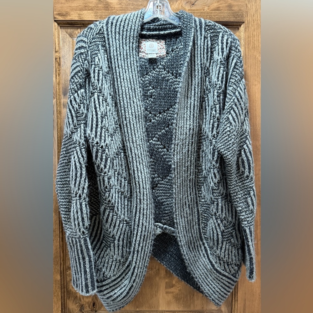 Element Black and Gray Women's Cardigan